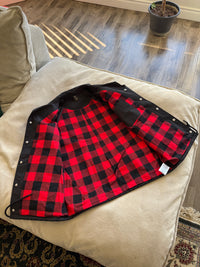 OVO Coach Jacket With Plaid Lining