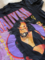 Aaliyah Vintage Dip Dye Graphic Tee