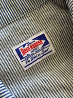 Rosa Rugosa Dufferin Chore Jacket Hickory Stripe