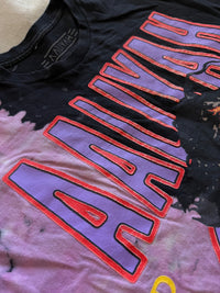Aaliyah Vintage Dip Dye Graphic Tee