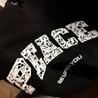 Peace Be Upon You - Black/Doily