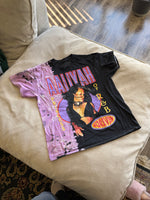 Aaliyah Vintage Dip Dye Graphic Tee