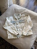 Seek Refuge Syrian Poem Denim Jacket