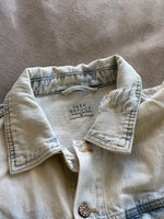 Seek Refuge Syrian Poem Denim Jacket