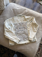 Seek Refuge Syrian Poem Denim Jacket