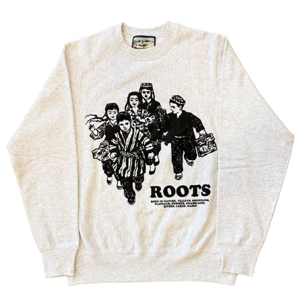 Roots Crewneck - Ash Heather